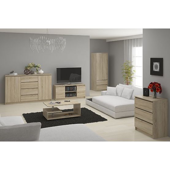 COMODĂ K140 8SZ CLP PK STEJAR SONOMA