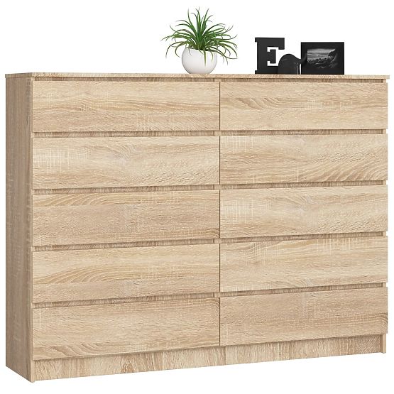 COMODĂ K160 10SZ CLP PK STEJAR SONOMA