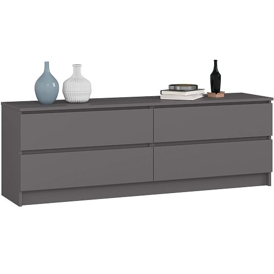 COMODĂ K160 4SZ CLP PK GRAFITE GRI