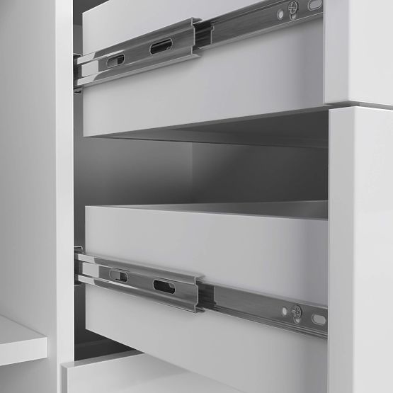 COMODĂ K45 PK ALB LUCIOASĂ