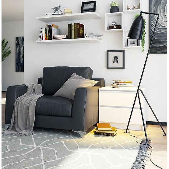COMODĂ K60 2SZ CLP PK ALBĂ