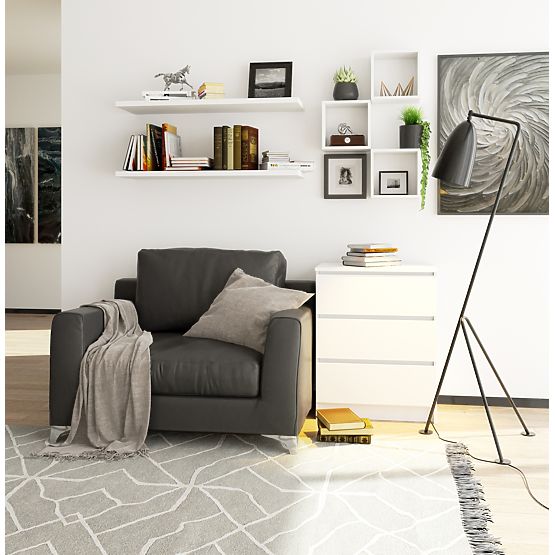 COMODĂ K60 3SZ CLP ALBĂ