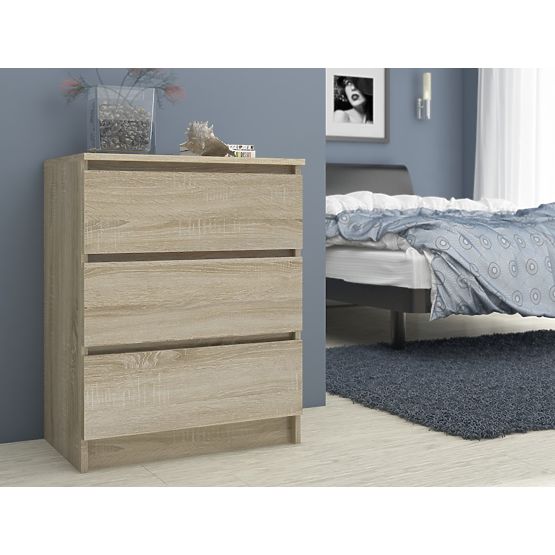 COMODĂ K60 3SZ CLP PK STEJAR SONOMA