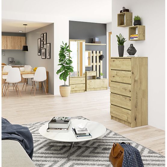 COMODĂ K60 5SZ CLP PK STEJAR ARTISAN