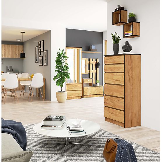 COMODĂ K60 6SZ CLP PK STEJAR CRAFT