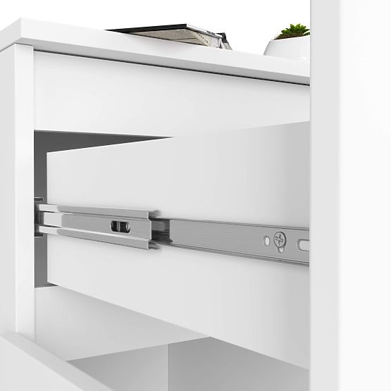 COMODĂ K80 2D 1SZ CLP PK ALBĂ