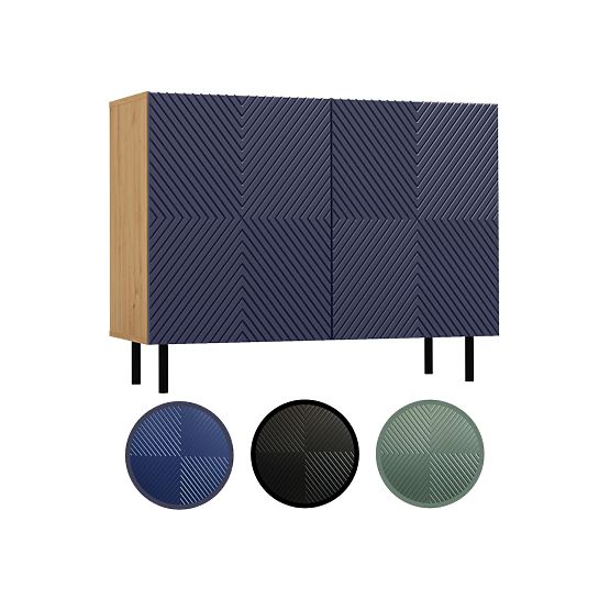 Comodă KAMA 2D/K ARISAN GRANAT