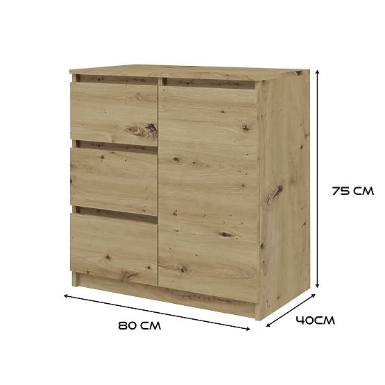 Comodă Malwa 1D3S ARTISAN