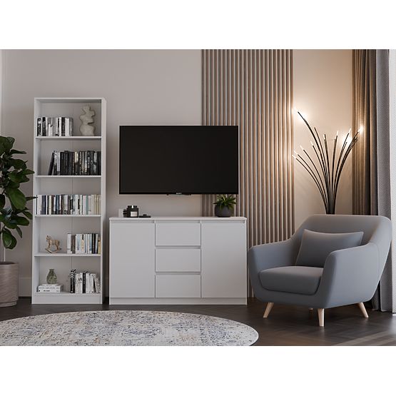 Comodă Malwa 2D3S BIAŁY