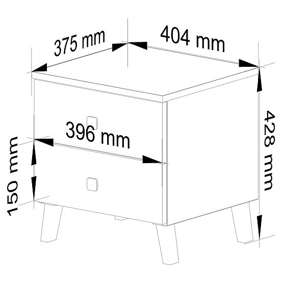 COMODĂ MOBI K-02 CAȘMIR AUR