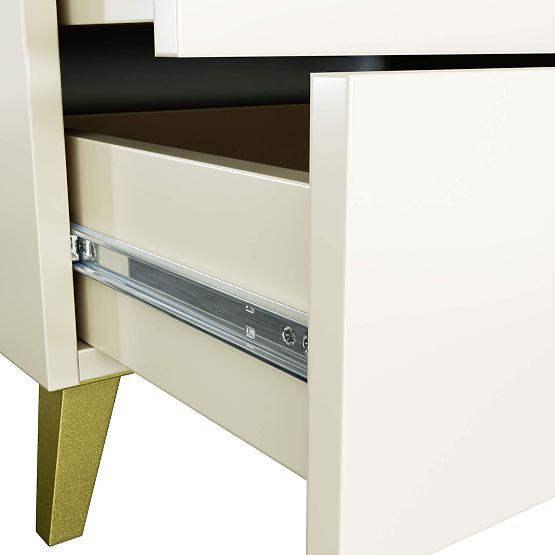 COMODĂ MOBI K-04 CAȘMIR AUR