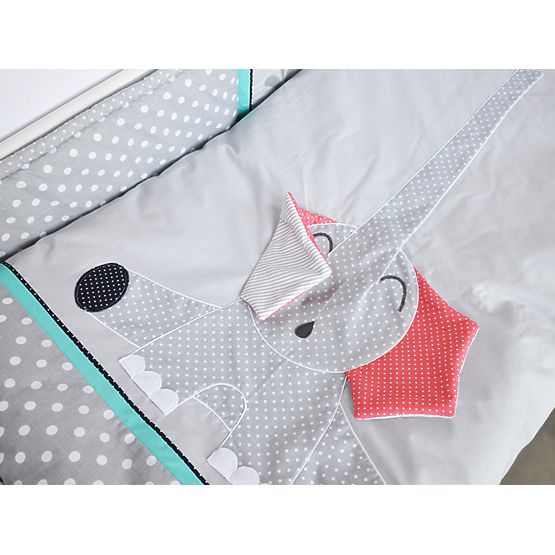 copii 2-dílné lenjerie Slonik gri