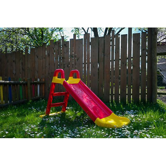 Diapozitiv pentru copii Happy 140 cm - roșu-galben