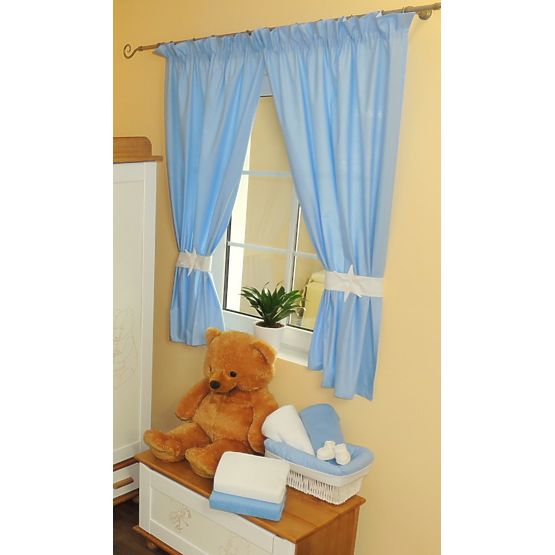 copii draperie - albastru