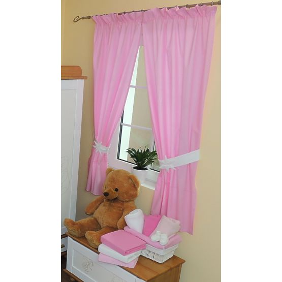 copii draperie - roz