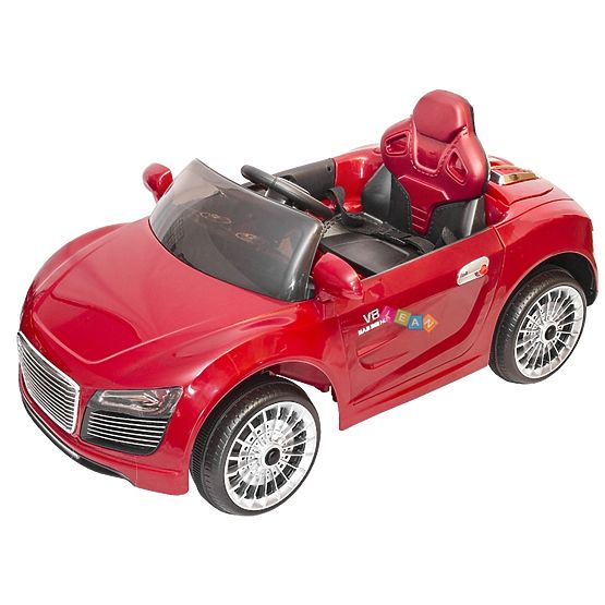 copii electric rătăcitor RRS cabrioletă roșu