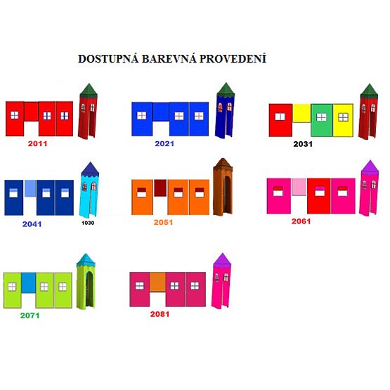 copii elevat pat Gabi cu turnuri - pin