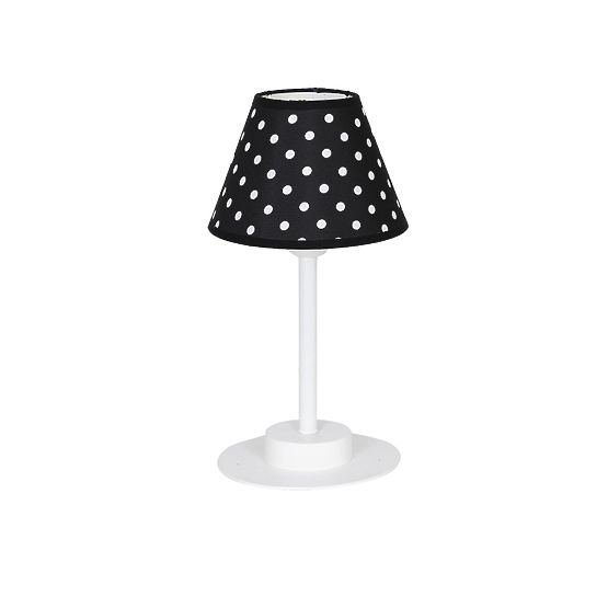 copii masă lampă alb punct