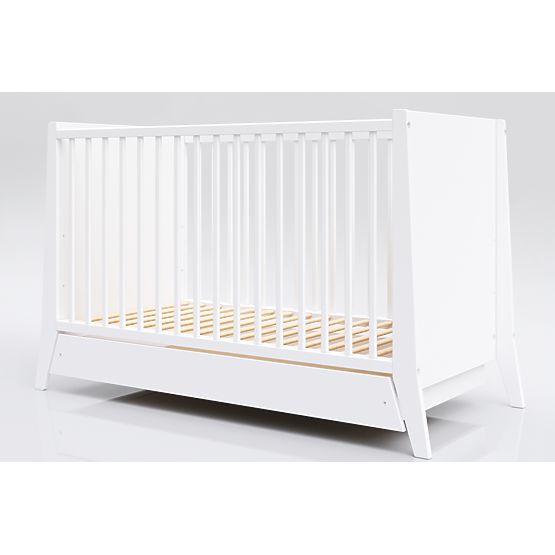 Pătuț pentru copii Cosmo 120x60 - alb