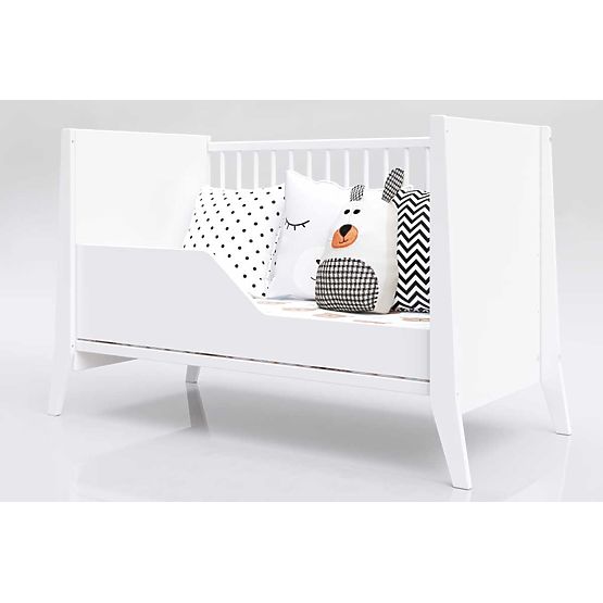 Pătuț pentru copii Cosmo 120x60 - alb