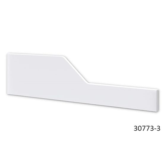 Pătuț pentru copii Cosmo 120x60 - alb