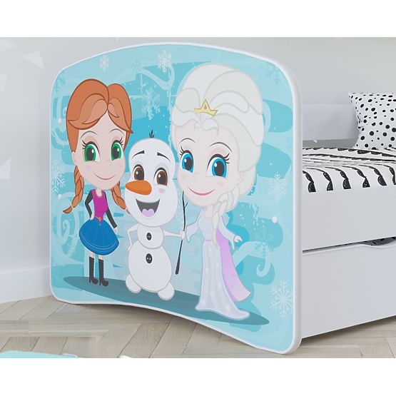 Pat pentru copii cu barieră - Frozen 2