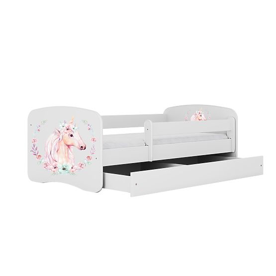 Pat pentru copii cu barieră - Unicorn