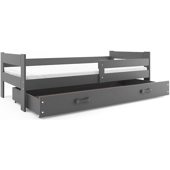 copii pat Hugo 160x80 cm - gri