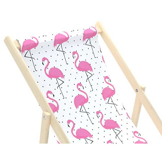 Sezlong de plaja pentru copii Flamingos