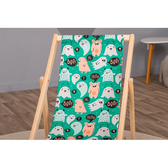 Scaun de plaja pentru copii Monstri si fantome