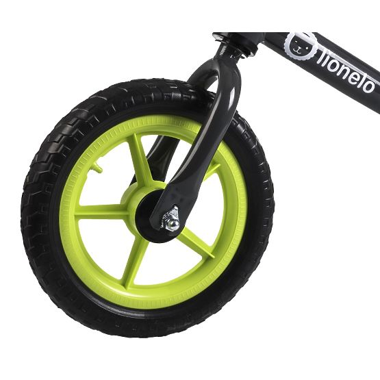 copii pushbike LIONELO finlandez plus - negru