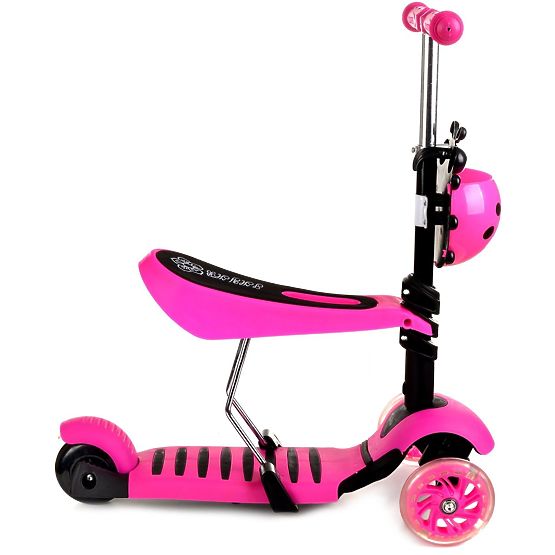 copii pushbike și scuter Ladybird - roz