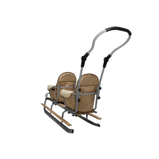 Sanii gri pentru gemeni Duo - diferite culori ale scaunelor