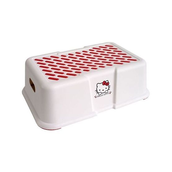 copii scară la WC Hello Kitty - albe