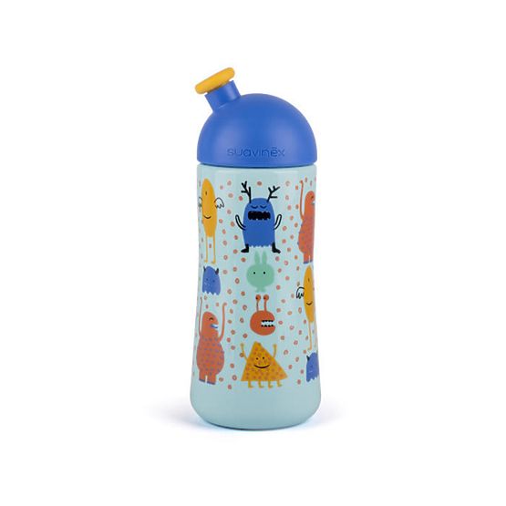 copii sport flacon Suavinex Booo - albastru 360 ml