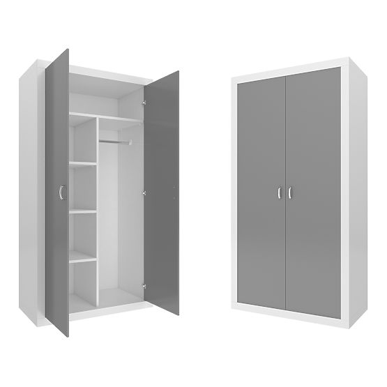 copilăresc cameră Philip - alb-gri