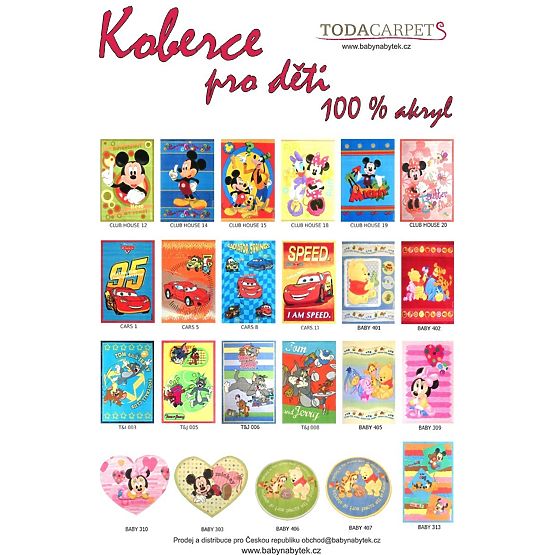 copilăresc covor Disney copil 309