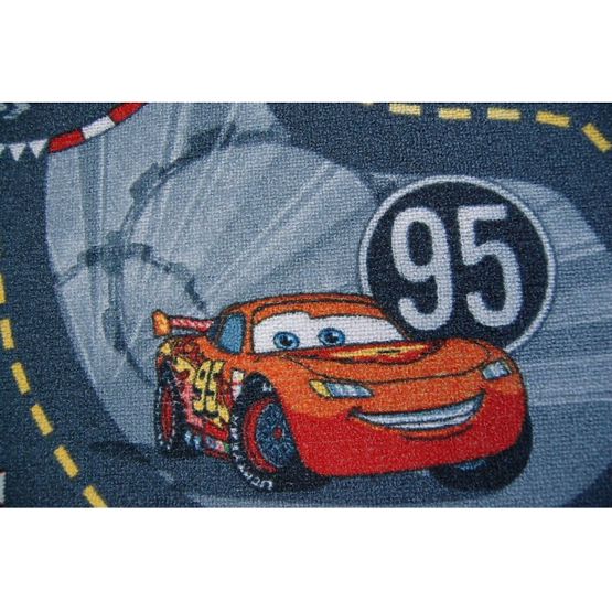 Covor pentru copii CARS II - străzi gri