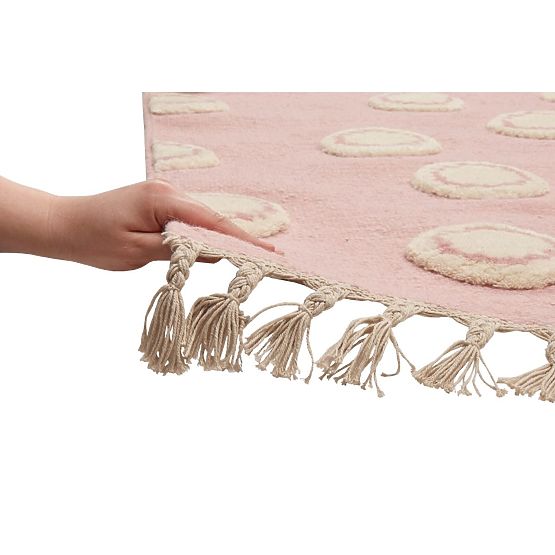 copilăresc covor inel - roz