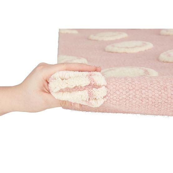 copilăresc covor inel - roz