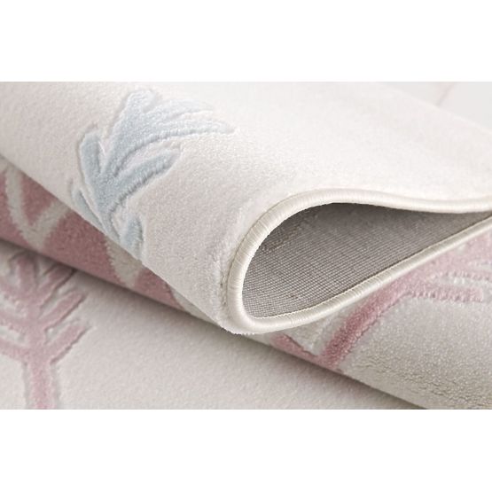 copilăresc covor teepee - roz cremos