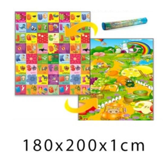 copilăresc înspumat covor - gustos decor + ABC 180x200x1 cm