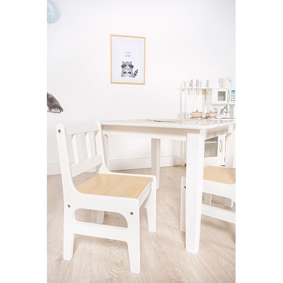 Masă pentru copii cu scaune Natural