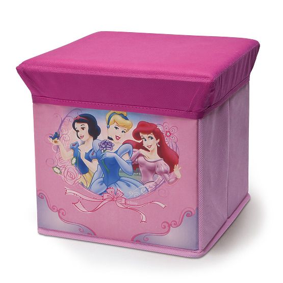 copilăresc pouffe cu depozitare spațiu Princess