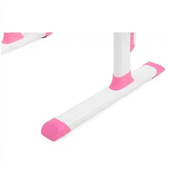 copilăresc scris masă + scaun Cubby de lup - roz