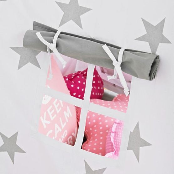 Cort cu steluțe gri