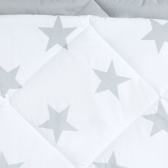 Cort cu steluțe gri