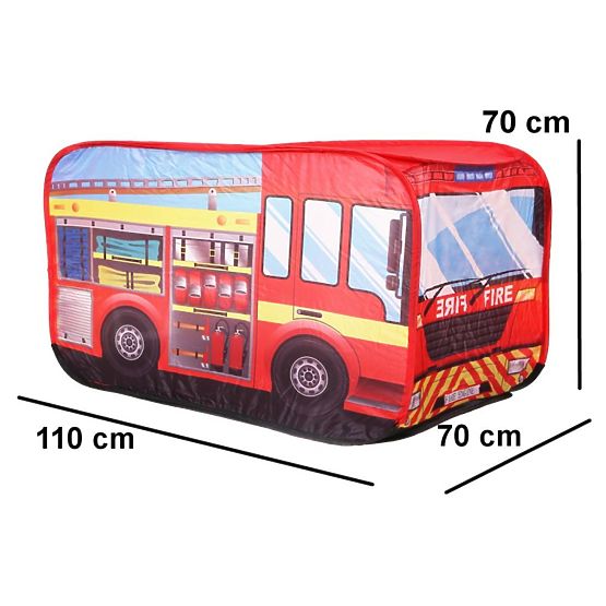 Cort de joaca pentru copii – Masina de pompieri