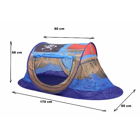 Cort de joaca pentru copii – Model Pirati