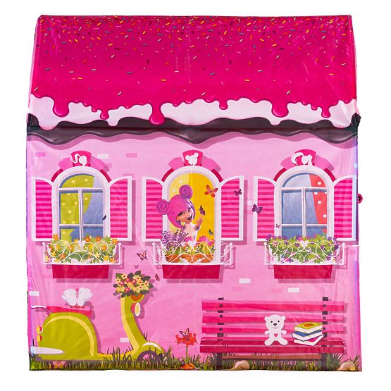 Cort pentru copii - casa roz
